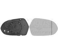 MIRROR GLASS, OUTSIDE MIRROR FOR AUDI A6 VAN WEZEL 0342838 FITS RIGHT