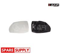 MIRROR GLASS, OUTSIDE MIRROR FOR AUDI Q5 Q7 ALKAR 6471808 FITS LEFT