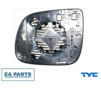Mirror Glass, outside mirror for AUDI Q5 TYC 302-0089-1 fits Right
