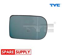 MIRROR GLASS, OUTSIDE MIRROR FOR BMW E39 E38 TYC 303-0026-1 FITS BOTH SIDES