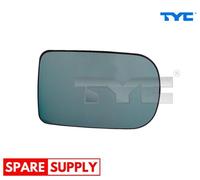 MIRROR GLASS, OUTSIDE MIRROR FOR BMW E39 E38 TYC 303-0112-1 FITS BOTH SIDES