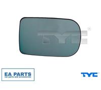 Mirror Glass, outside mirror for BMW E39 TYC 303-0112-1 fits Both Sides