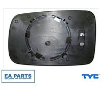 Mirror Glass, outside mirror for BMW E46 TYC 303-0127-1 fits Right