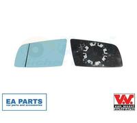 Mirror Glass, outside mirror for BMW E60 E61 VAN WEZEL 0655837 fits Left