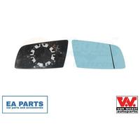 Mirror Glass, outside mirror for BMW E60 VAN WEZEL 0655838 fits Right