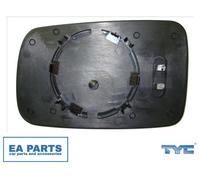Mirror Glass, outside mirror for BMW E65 TYC 303-0128-1 fits Left