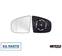 Mirror Glass, outside mirror for BMW E70 ALKAR 6471889 fits Left