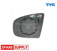 MIRROR GLASS, OUTSIDE MIRROR FOR BMW E70 E71 TYC 303-0113-1 FITS RIGHT