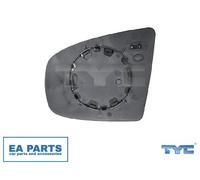 TYC 303-0101-1 Mirror Glass, outside mirror