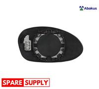 MIRROR GLASS, OUTSIDE MIRROR FOR BMW E81 E82 E90 ABAKUS 0401G01 FITS LEFT