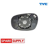MIRROR GLASS, OUTSIDE MIRROR FOR BMW E81 E87 E88 E82 TYC 303-0099-1 FITS RIGHT