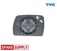 MIRROR GLASS, OUTSIDE MIRROR FOR BMW E83 TYC 303-0105-1 FITS RIGHT