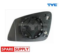 MIRROR GLASS, OUTSIDE MIRROR FOR BMW F20 F21 F45 F23 TYC 303-0120-1 FITS LEFT