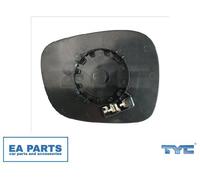Mirror Glass, outside mirror for BMW F25 TYC 303-0129-1 fits Right
