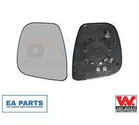 Mirror Glass, outside mirror for CITROËN BERLINGO DISPATCH VAN WEZEL 0944837