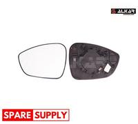 MIRROR GLASS, OUTSIDE MIRROR FOR CITROËN C4 PICASSO ALKAR 6431872 FITS LEFT