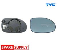 MIRROR GLASS, OUTSIDE MIRROR FOR CITROËN C5 TYC 305-0018-1 FITS LEFT