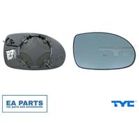 Mirror Glass, outside mirror for CITROËN C5 TYC 305-0018-1 fits Left NEW