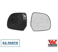 Mirror Glass, outside mirror for DACIA DOKKER VAN WEZEL 1555838 fits Right