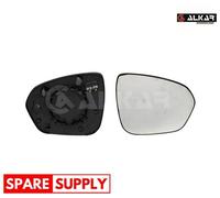 MIRROR GLASS, OUTSIDE MIRROR FOR DACIA DUSTER ALKAR 6432195 FITS RIGHT