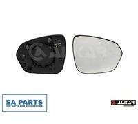 Mirror Glass, outside mirror for DACIA DUSTER ALKAR 6432195 fits Right NEW