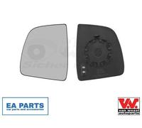 Mirror Glass, outside mirror for FIAT DOBLO Bus DOBLO Cargo VAN WEZEL 1638837