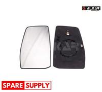 MIRROR GLASS, OUTSIDE MIRROR FOR FORD ALKAR 6411381 FITS LEFT