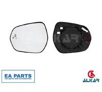 Mirror Glass, outside mirror for FORD FIESTA ALKAR 6436743 fits Right