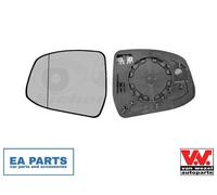 Mirror Glass, outside mirror for FORD FOCUS VAN WEZEL 1866837 fits Left NEW