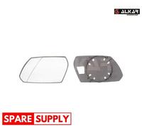 MIRROR GLASS, OUTSIDE MIRROR FOR FORD MONDEO ALKAR 6451377 FITS LEFT