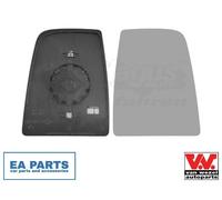 Mirror Glass, outside mirror for FORD TRANSIT V363 VAN WEZEL 1991838 NEW