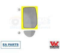 Mirror Glass, outside mirror for FORD TRANSIT VAN WEZEL 1898837 fits Left NEW