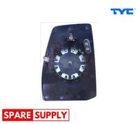 MIRROR GLASS, OUTSIDE MIRROR FOR FORD TYC 310-0202-1 FITS LEFT