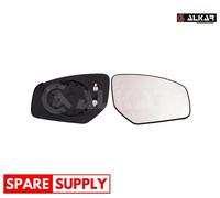 MIRROR GLASS, OUTSIDE MIRROR FOR HONDA CIVIC IX ALKAR 6432935 FITS RIGHT