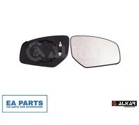Mirror Glass, outside mirror for HONDA CIVIC IX ALKAR 6432935 fits Right NEW
