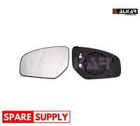 MIRROR GLASS, OUTSIDE MIRROR FOR HONDA CIVIC IX ALKAR 6471935 FITS LEFT