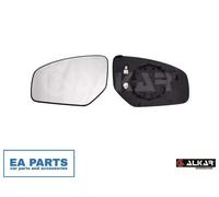 Mirror Glass, outside mirror for HONDA CIVIC IX ALKAR 6471935 fits Left NEW