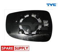MIRROR GLASS, OUTSIDE MIRROR FOR HYUNDAI AVANTE TYC 313-0082-1 FITS LEFT