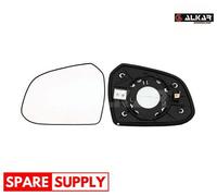 MIRROR GLASS, OUTSIDE MIRROR FOR HYUNDAI GRAND I10 ALKAR 6431688 FITS LEFT