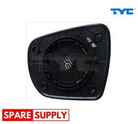 MIRROR GLASS, OUTSIDE MIRROR FOR HYUNDAI IX35 TYC 313-0048-1 FITS LEFT