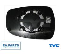 Mirror Glass, outside mirror for HYUNDAI VELOSTER TYC 313-0082-1 fits Left