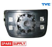 MIRROR GLASS, OUTSIDE MIRROR FOR IVECO DAILY TYC 315-0008-1 FITS LEFT