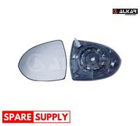 MIRROR GLASS, OUTSIDE MIRROR FOR KIA SPORTAGE ALKAR 6431648 FITS LEFT