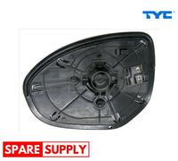 MIRROR GLASS, OUTSIDE MIRROR FOR MAZDA 2 3 6 TYC 320-0036-1 FITS LEFT