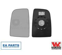 Mirror Glass, outside mirror for MERCEDES-BENZ B906 VAN WEZEL 3077861 fits Left