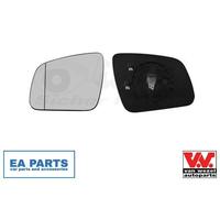 Mirror Glass, outside mirror for MERCEDES-BENZ S204 VAN WEZEL 3091837 fits Left
