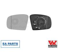 Mirror Glass, outside mirror for MERCEDES-BENZ W163 VAN WEZEL 3086837 fits Left
