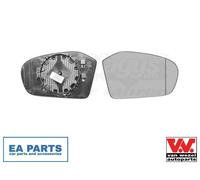 Mirror Glass, outside mirror for MERCEDES-BENZ W169 VAN WEZEL 3017838 fits Right