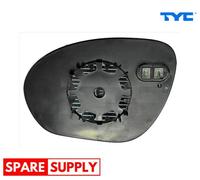 MIRROR GLASS, OUTSIDE MIRROR FOR NISSAN JUKE TYC 324-0044-1 FITS LEFT