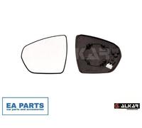 Mirror Glass, outside mirror for OPEL GRANDLAND ALKAR 6431882 fits Left